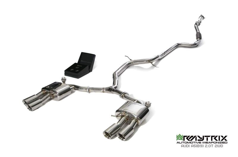 Audi A5 B9 2.0 TFSI Sportback 2WD (2016-present) - Valvetronic Exhaust System - Armytrix Exhausts
