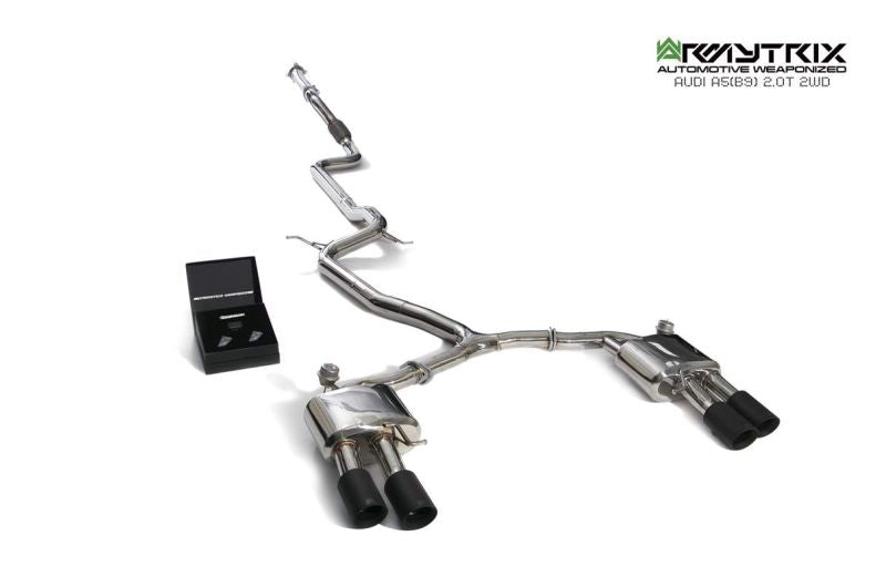 Audi A5 B9 2.0 TFSI Sportback 2WD (2016-present) - Valvetronic Exhaust System - Armytrix Exhausts