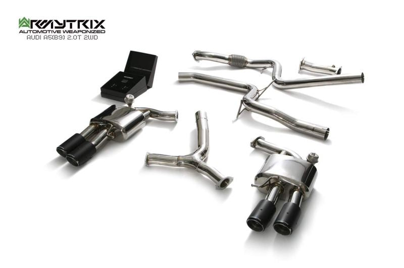 Audi A5 B9 2.0 TFSI Sportback 2WD (2016-present) - Valvetronic Exhaust System - Armytrix Exhausts