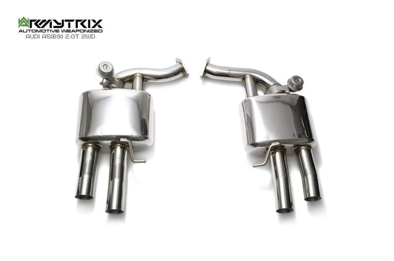 Audi A5 B9 2.0 TFSI Sportback 2WD (2016-present) - Valvetronic Exhaust System - Armytrix Exhausts