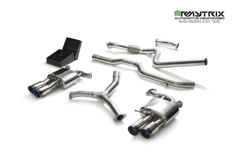 Audi A5 B9 2.0 TFSI Sportback 4WD (2016-present) - Valvetronic Exhaust System - Armytrix Exhausts