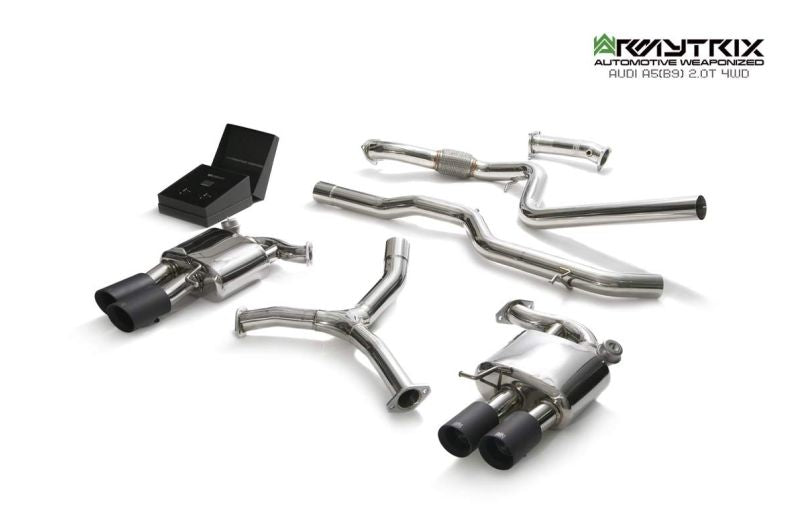 Audi A5 B9 2.0 TFSI Sportback 4WD (2016-present) - Valvetronic Exhaust System - Armytrix Exhausts