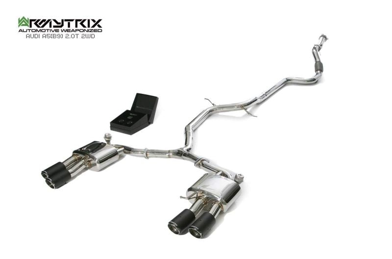 Système d'échappement Valvetronic Armytrix pour Audi A5 B9 2.0 TFSI Coupé 2WD (2016-présent)