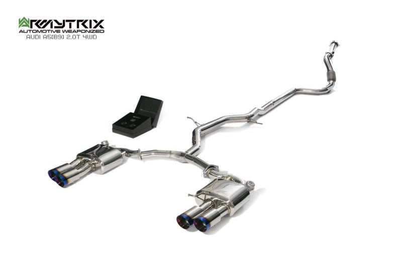 Système d'échappement Valvetronic Armytrix pour Audi A5 B9 2.0 TFSI Coupé Quattro (2016-présent)