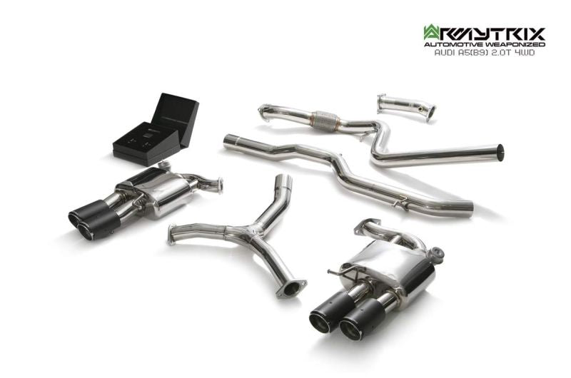 Système d'échappement Valvetronic Armytrix pour Audi A5 B9 2.0 TFSI Coupé Quattro (2016-présent)