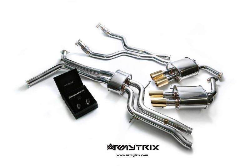 Audi A6 C7 3.0 TFSI (2011-2017) - Valvetronic Exhaust System - Armytrix Exhausts