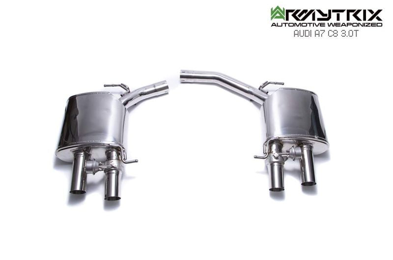 Système d'échappement Valvetronic Armytrix pour Audi A6 C8 55 TFSI (2018-présent)