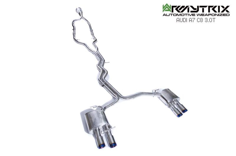 Système d'échappement Valvetronic Armytrix pour Audi A6 C8 55 TFSI (2018-présent)