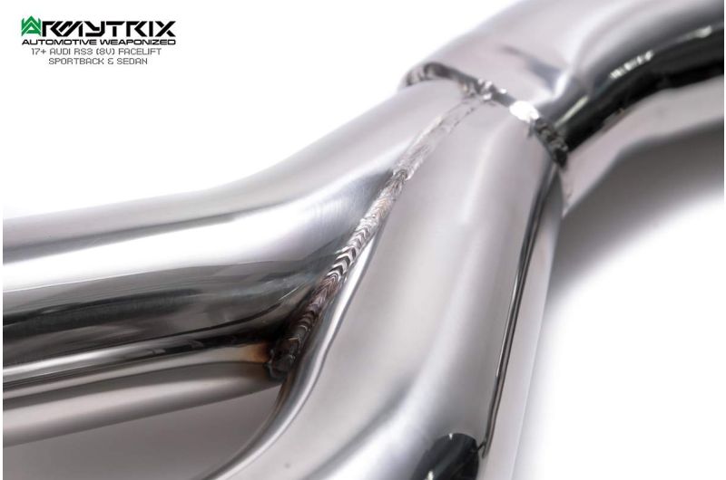 Audi RS3 8V Sedan Non-OPF (2017-2020) valvetronic exhaust system - Armytrix Exhausts