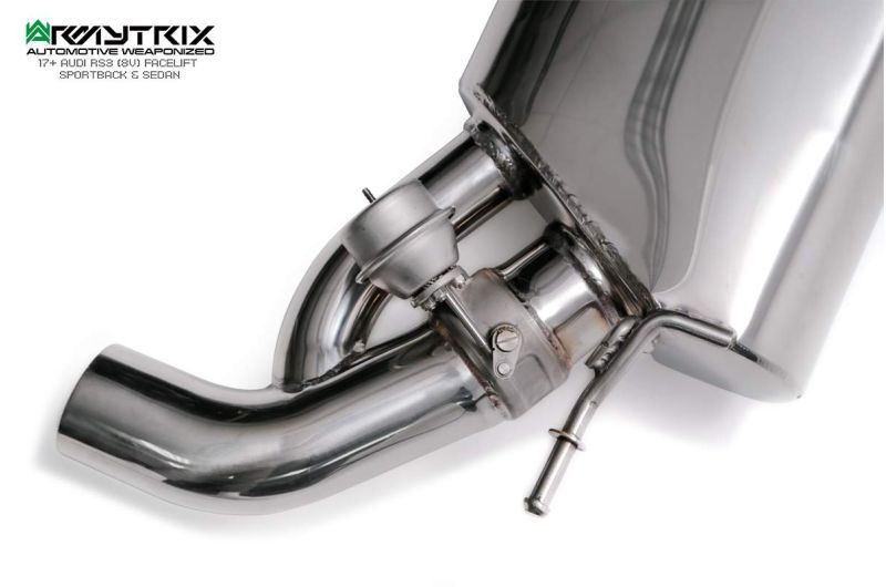 Audi RS3 8V Sedan Non-OPF (2017-2020) valvetronic exhaust system - Armytrix Exhausts