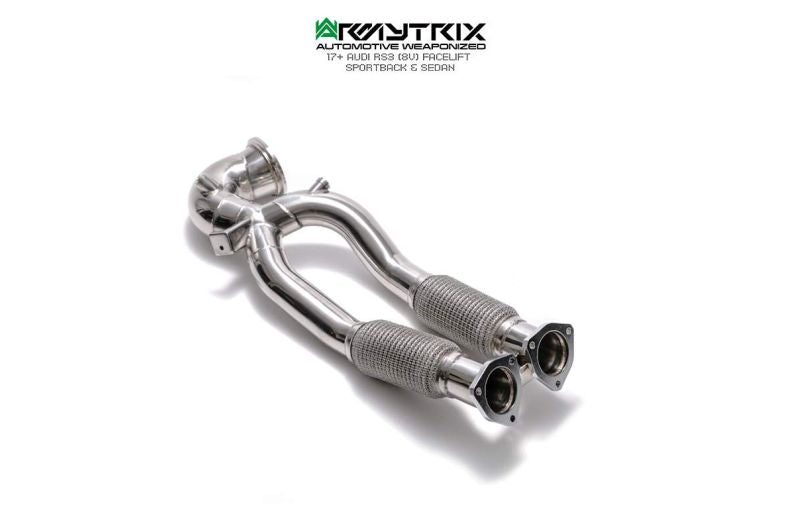 Audi RS3 8V Sedan Non-OPF (2017-2020) valvetronic exhaust system - Armytrix Exhausts