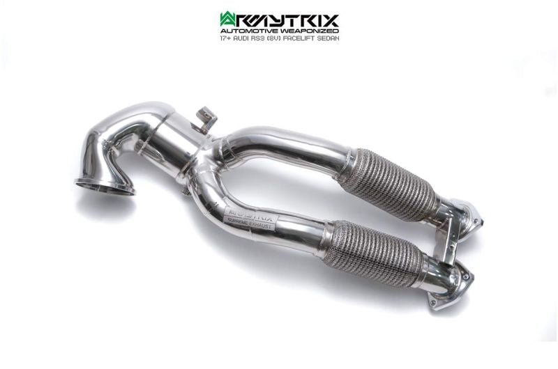 Audi RS3 8V Sedan Non-OPF (2017-2020) valvetronic exhaust system - Armytrix Exhausts