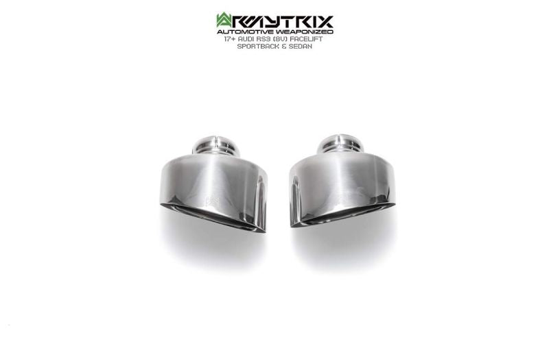 Audi RS3 8V Sedan Non-OPF (2017-2020) valvetronic exhaust system - Armytrix Exhausts