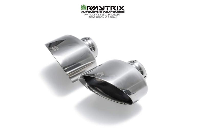 Audi RS3 8V Sedan Non-OPF (2017-2020) valvetronic exhaust system - Armytrix Exhausts