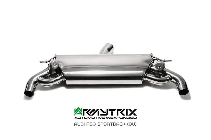 Audi RS3 8V Sportback (2017-2020) non-opf model only valvetronic exhaust system - Armytrix Exhausts