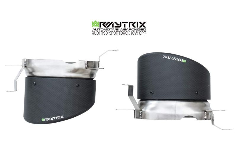 Audi RS3 8Y Sportback (2020-Present) - Mid-Pipe + Valvetronic Muffler - Armytrix Exhausts
