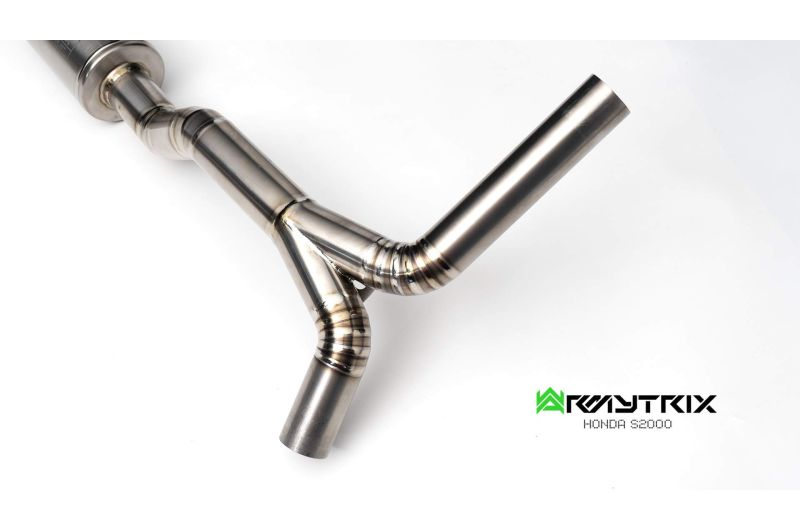 Tuyau d'échappement haute performance Armytrix en acier inoxydable avec revêtement céramique et simulateur de catalyseur pour Ferrari F12 (2012-2017)