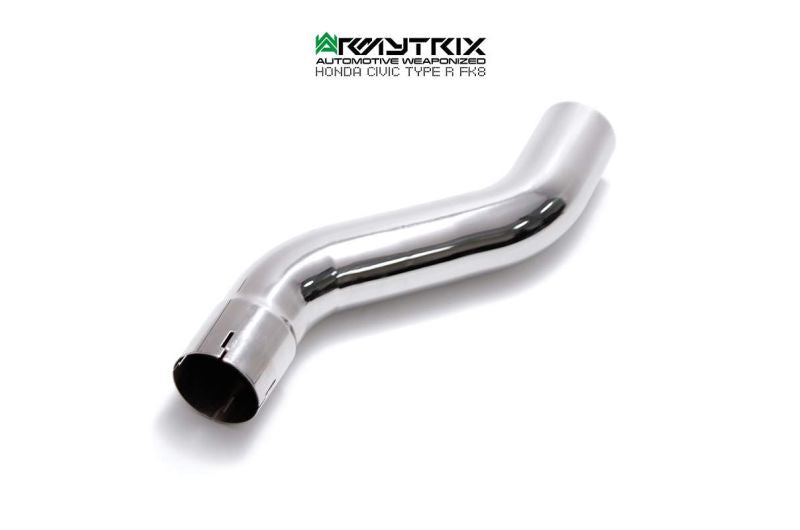 Tuyau de descente de catalyseur sport à revêtement céramique Armytrix avec convertisseur catalytique 200 cpsi pour Honda Civic Type-R FK8 (2017-2022)