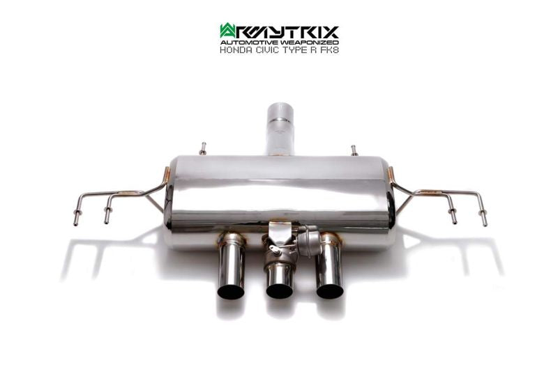 Tuyau de descente de catalyseur sport à revêtement céramique Armytrix avec convertisseur catalytique 200 cpsi pour Honda Civic Type-R FK8 (2017-2022)