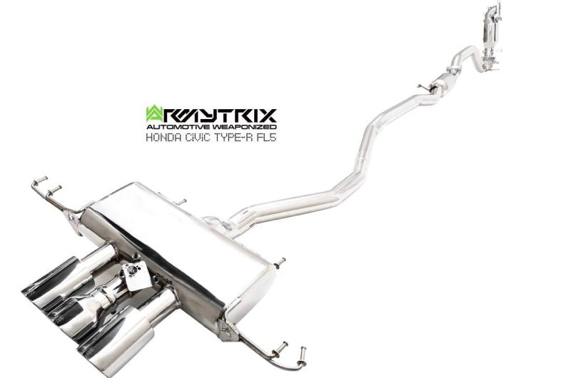 Honda Civic Type-R FL5 (2022-Present) valvetronic exhaust system - Armytrix Exhausts
