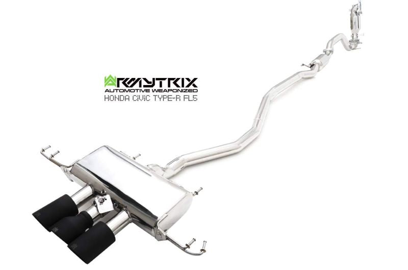 Honda Civic Type-R FL5 (2022-Present) valvetronic exhaust system - Armytrix Exhausts