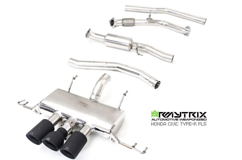 Honda Civic Type-R FL5 (2022-Present) valvetronic exhaust system - Armytrix Exhausts