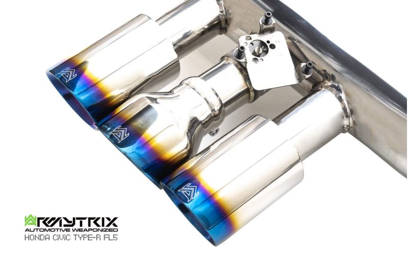 Honda Civic Type-R FL5 (2022-Present) valvetronic exhaust system - Armytrix Exhausts