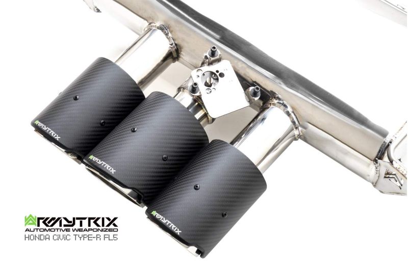 Honda Civic Type-R FL5 (2022-Present) valvetronic exhaust system - Armytrix Exhausts