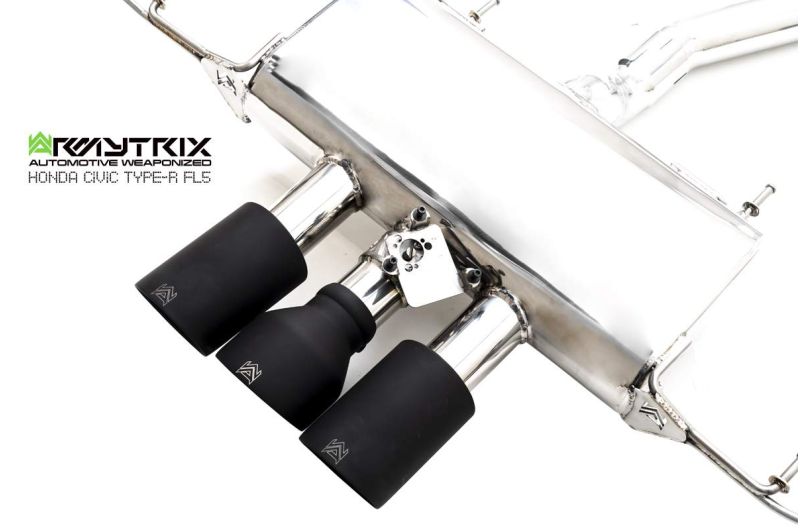 Honda Civic Type-R FL5 (2022-Present) valvetronic exhaust system - Armytrix Exhausts