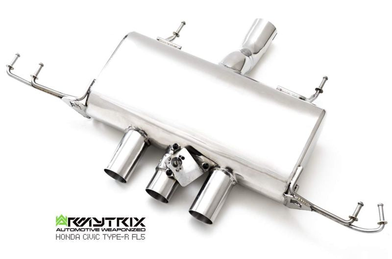 Honda Civic Type-R FL5 (2022-Present) valvetronic exhaust system - Armytrix Exhausts