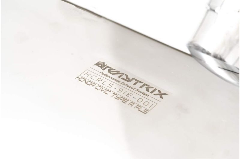 Honda Civic Type-R FL5 (2022-Present) valvetronic exhaust system - Armytrix Exhausts