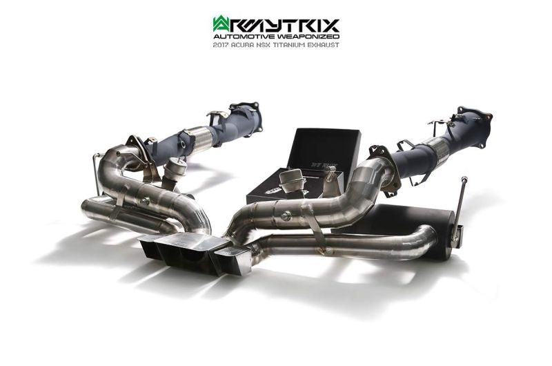 Tuyau d'échappement haute performance à revêtement céramique Armytrix avec simulateur de catalyseur pour Honda (Acura) NSX MK2 (2016-présent)