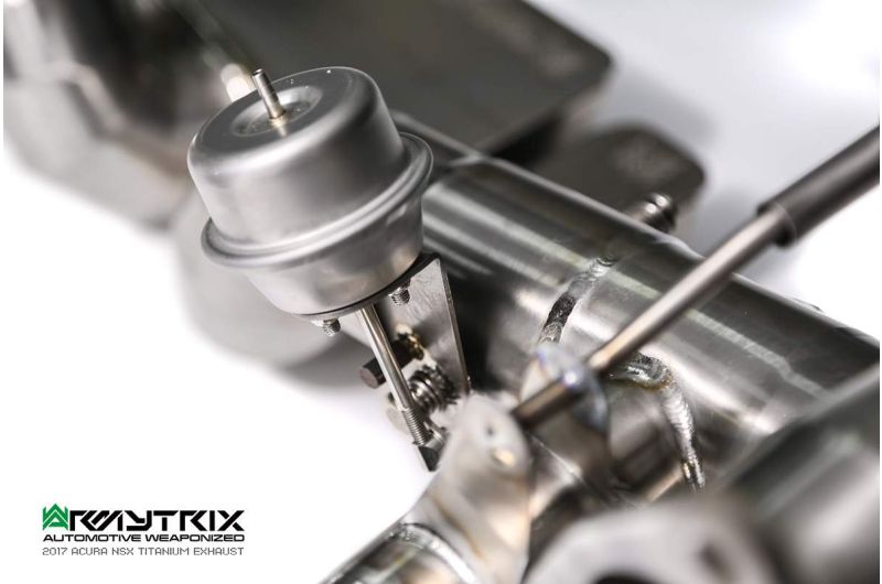 Tuyau d'échappement haute performance à revêtement céramique Armytrix avec simulateur de catalyseur pour Honda (Acura) NSX MK2 (2016-présent)