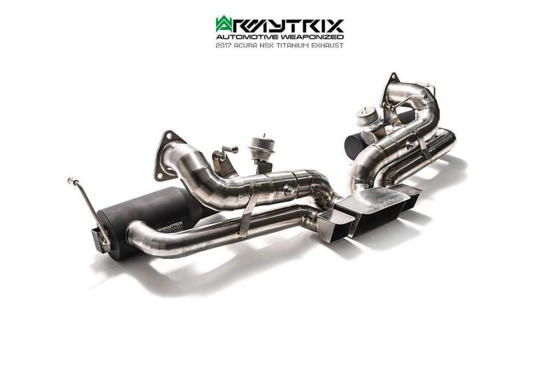 Tuyau d'échappement haute performance à revêtement céramique Armytrix avec simulateur de catalyseur pour Honda (Acura) NSX MK2 (2016-présent)