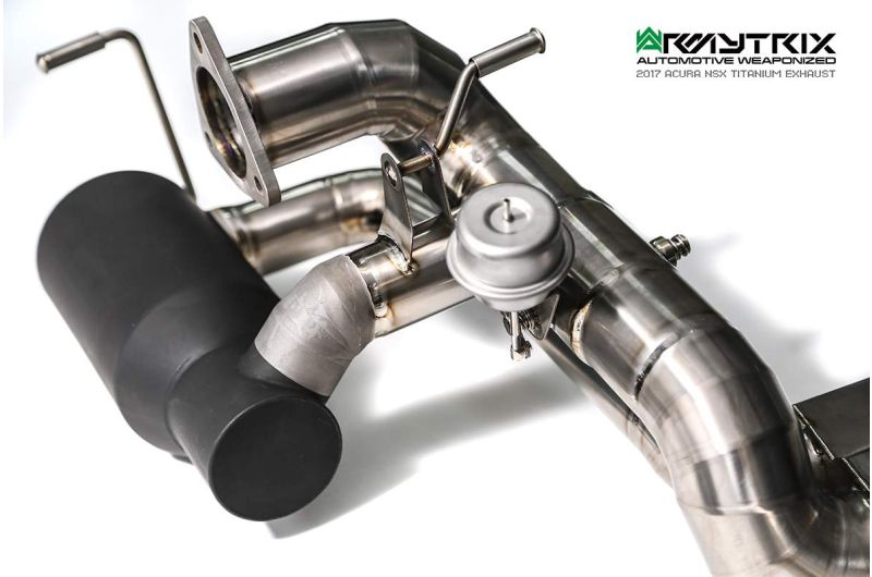 Tuyau d'échappement haute performance à revêtement céramique Armytrix avec simulateur de catalyseur pour Honda (Acura) NSX MK2 (2016-présent)