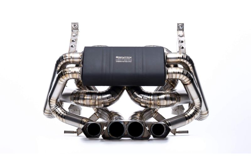 Tuyau d'échappement haute performance à revêtement céramique Armytrix avec simulateur de catalyseur pour Lamborghini Aventador LP700-4 / LP720-4 (2011-2017)
