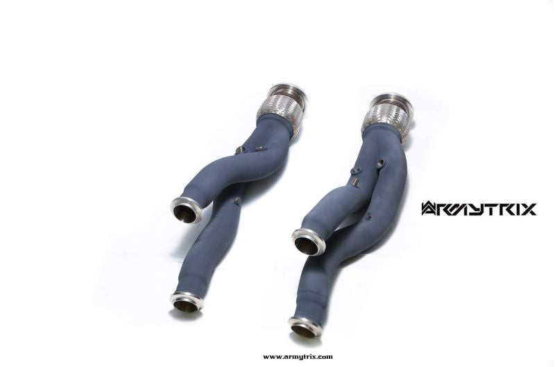 Tuyau d'échappement haute performance à revêtement céramique Armytrix avec simulateur de catalyseur pour Lamborghini Aventador LP700-4 / LP720-4 (2011-2017)