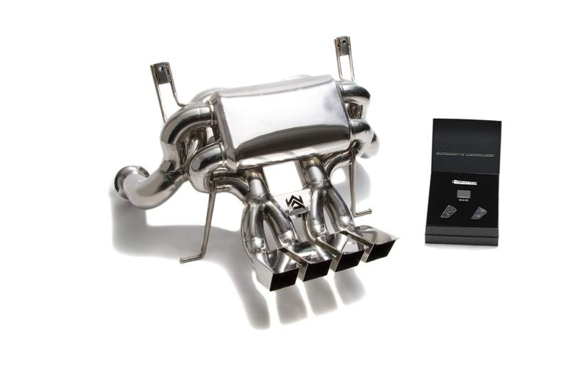 Tuyau d'échappement haute performance à revêtement céramique Armytrix avec simulateur de catalyseur pour Lamborghini Aventador LP700-4 / LP720-4 (2011-2017)