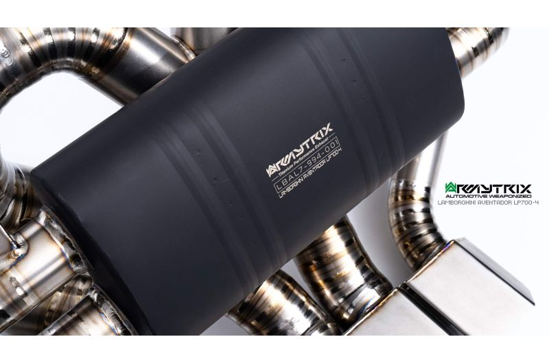 Lamborghini Aventador SV LP750-4 (2011-2017) valvetronic exhaust system - Armytrix Exhausts