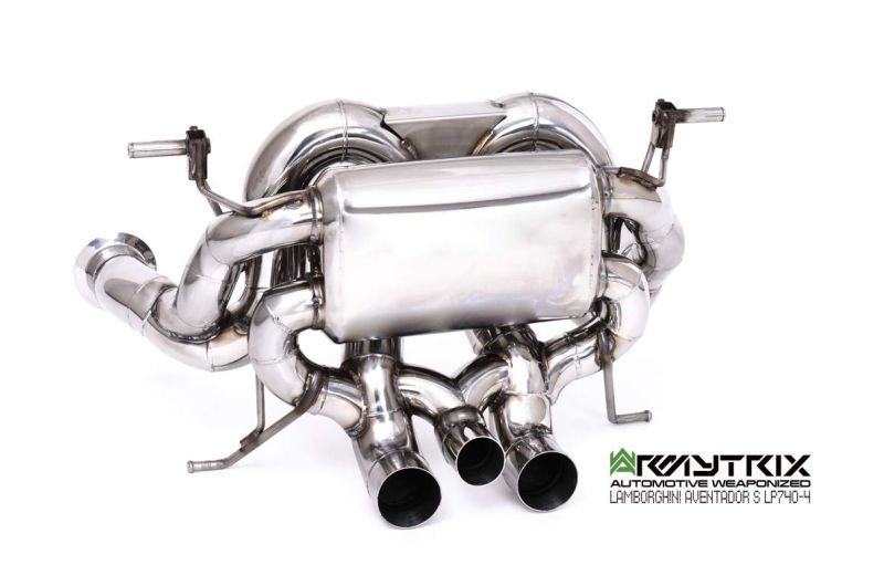 Lamborghini Aventador S LP740-4 (2016-2021) valvetronic exhaust system - Armytrix Exhausts