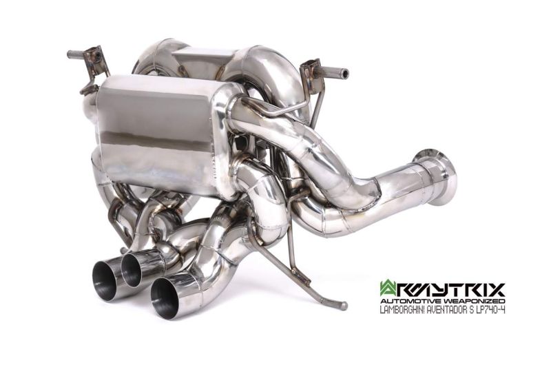 Lamborghini Aventador S LP740-4 (2016-2021) valvetronic exhaust system - Armytrix Exhausts