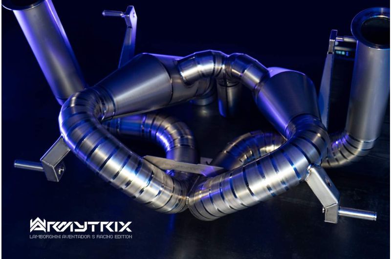Tuyau d'échappement haute performance à revêtement céramique Armytrix avec simulateur de catalyseur pour Lamborghini Aventador LP700-4 / LP720-4 (2011-2017)