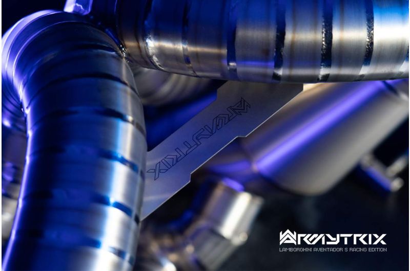 Tuyau d'échappement haute performance à revêtement céramique Armytrix avec simulateur de catalyseur pour Lamborghini Aventador LP700-4 / LP720-4 (2011-2017)