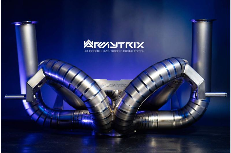 Tuyau d'échappement haute performance à revêtement céramique Armytrix avec simulateur de catalyseur pour Lamborghini Aventador LP700-4 / LP720-4 (2011-2017)