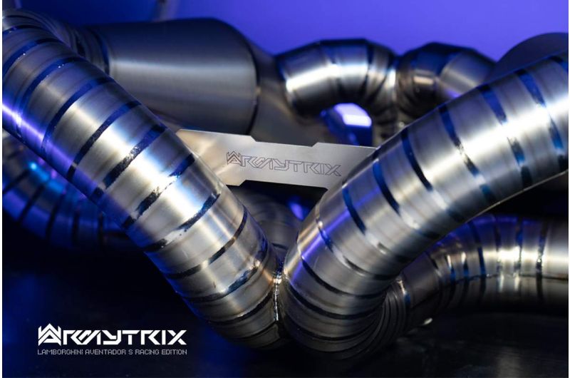 Tuyau d'échappement haute performance à revêtement céramique Armytrix avec simulateur de catalyseur pour Lamborghini Aventador LP700-4 / LP720-4 (2011-2017)