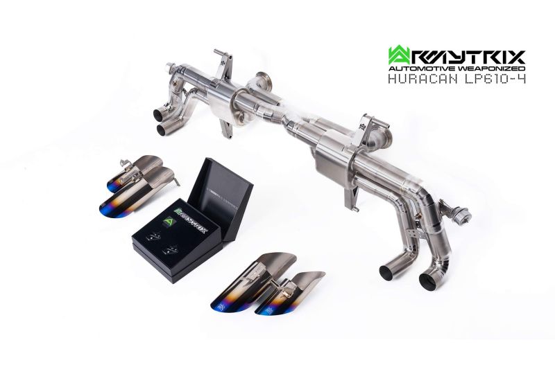 Lamborghini Huracan LP610-4 (2014-2019) valvetronic exhaust system - Armytrix Exhausts