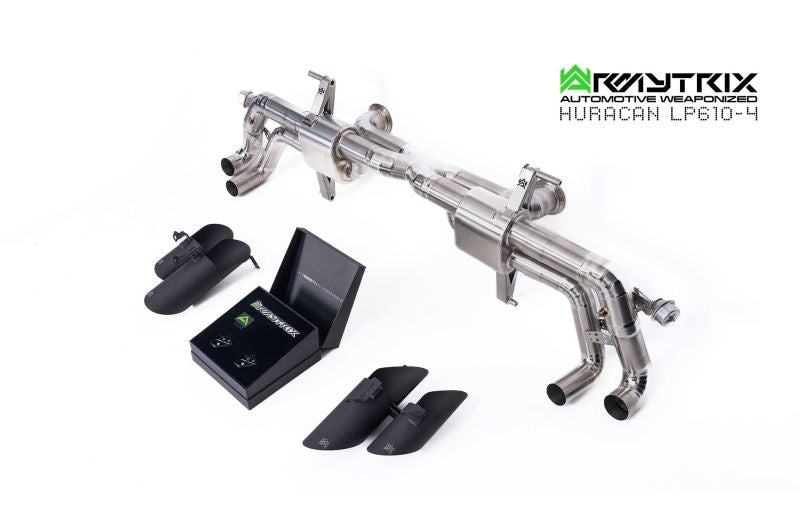 Lamborghini Huracan LP610-4 (2014-2019) valvetronic exhaust system - Armytrix Exhausts