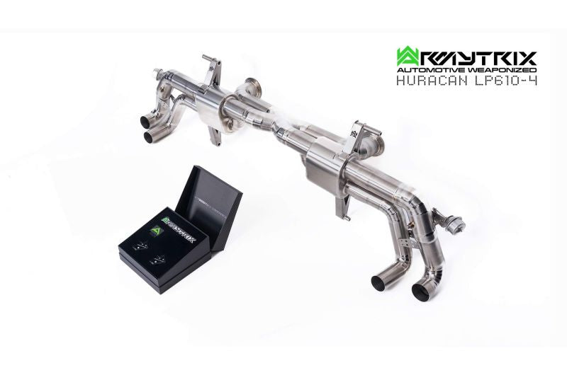 Lamborghini Huracan LP610-4 (2014-2019) valvetronic exhaust system - Armytrix Exhausts