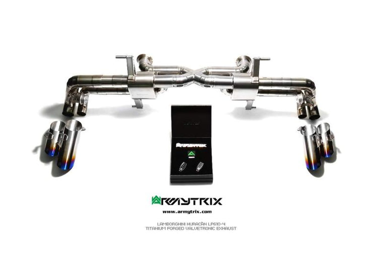 Tuyau d'échappement haute performance à revêtement céramique Armytrix avec simulateur de catalyseur pour Lamborghini Aventador LP700-4 / LP720-4 (2011-2017)