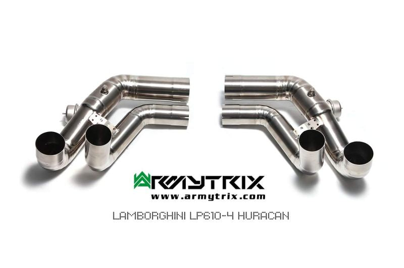 Tuyau d'échappement haute performance à revêtement céramique Armytrix avec simulateur de catalyseur pour Lamborghini Aventador LP700-4 / LP720-4 (2011-2017)